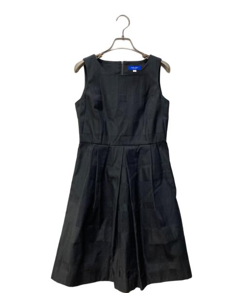 BLUE LABEL CRESTBRIDGE（ブルーレーベルクレストブリッジ）BLUE LABEL CRESTBRIDGE (ブルーレーベルクレストブリッジ) ノースリーブワンピース ブラック サイズ:36の古着・服飾アイテム