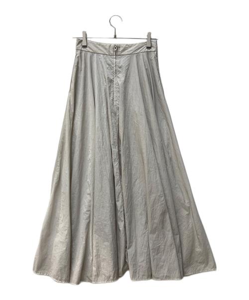 ATON（エイトン）ATON (エイトン) HAND DYE NYLON スカート アイボリー サイズ:SIZE 1の古着・服飾アイテム