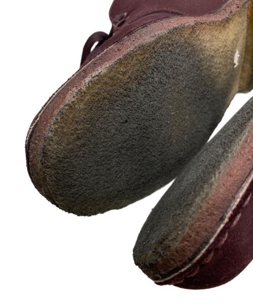 CLARKS（クラークス）CLARKS (クラークス) DESERT BOOT ボルドー サイズ:UK9 1/2Gの古着・服飾アイテム