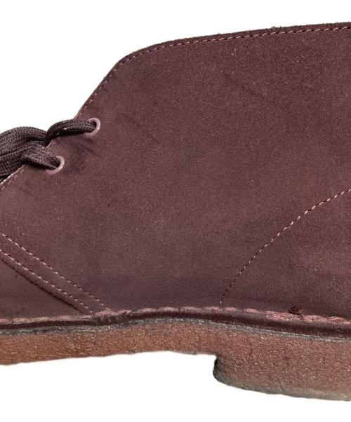 CLARKS（クラークス）CLARKS (クラークス) DESERT BOOT ボルドー サイズ:UK9 1/2Gの古着・服飾アイテム