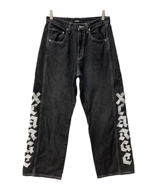 X-LARGE（エクストララージ）X-LARGE (エクストララージ) デニムパンツ ブラック サイズ:W32の古着・服飾アイテム