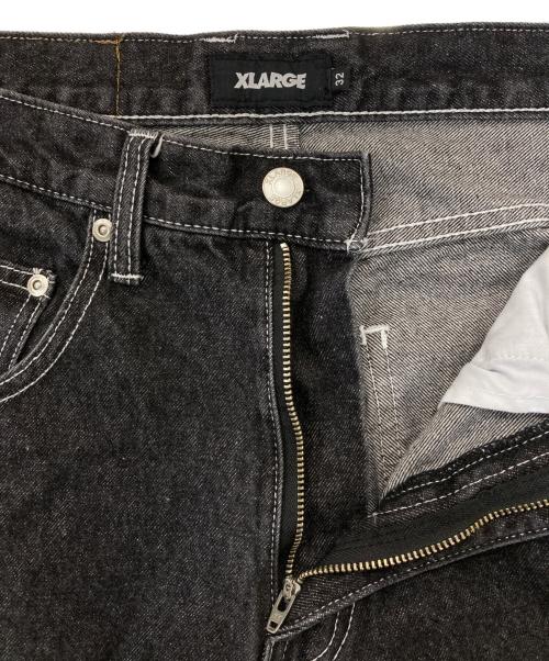X-LARGE（エクストララージ）X-LARGE (エクストララージ) デニムパンツ ブラック サイズ:W32の古着・服飾アイテム
