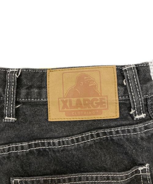 X-LARGE（エクストララージ）X-LARGE (エクストララージ) デニムパンツ ブラック サイズ:W32の古着・服飾アイテム