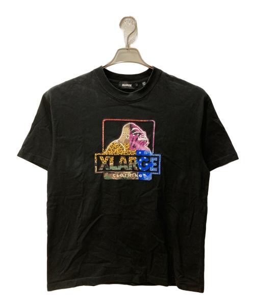X-LARGE（エクストララージ）X-LARGE (エクストララージ) MIXED OG S/S TEE ブラック サイズ:Lの古着・服飾アイテム
