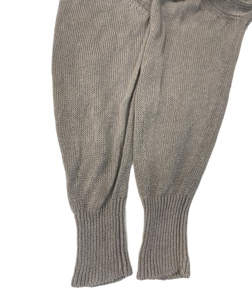 CHAOS（カオス）CHAOS (カオス) ストラドリネンニットプルオーバー ベージュ サイズ:Fの古着・服飾アイテム