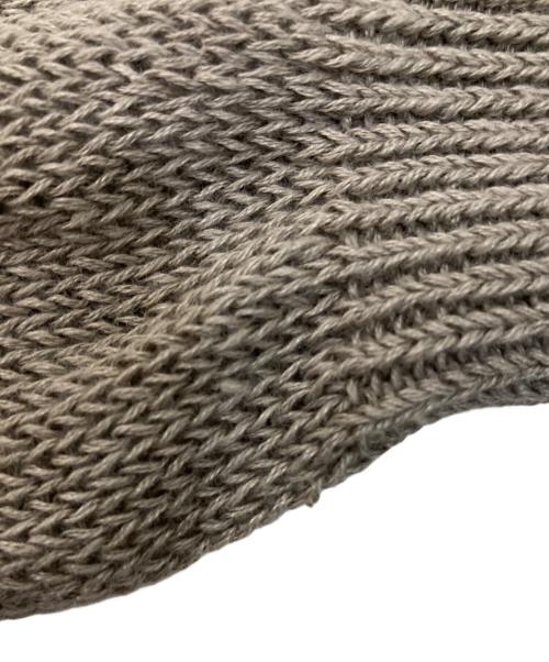 CHAOS（カオス）CHAOS (カオス) ストラドリネンニットプルオーバー ベージュ サイズ:Fの古着・服飾アイテム