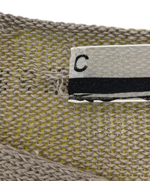 CHAOS（カオス）CHAOS (カオス) ストラドリネンニットプルオーバー ベージュ サイズ:Fの古着・服飾アイテム