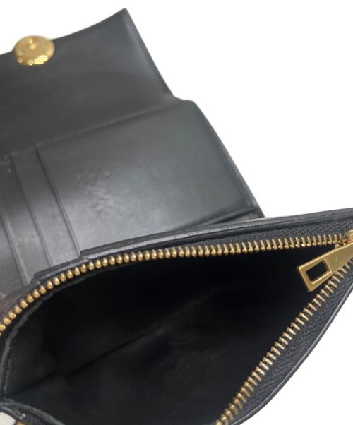 LOEWE（ロエベ）LOEWE (ロエベ) ペブルバーティカルウォレットスモール ブラックの古着・服飾アイテム