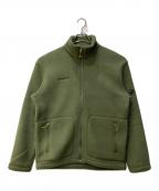 MAMMUTマムート）の古着「ボアジャケット」｜オリーブ