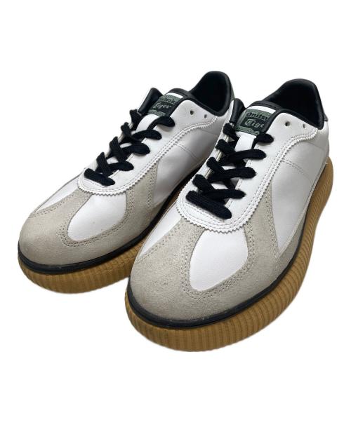 Onitsuka Tiger（オニツカタイガー）Onitsuka Tiger (オニツカタイガー) DELECITY グレー×ホワイト サイズ:24.5の古着・服飾アイテム