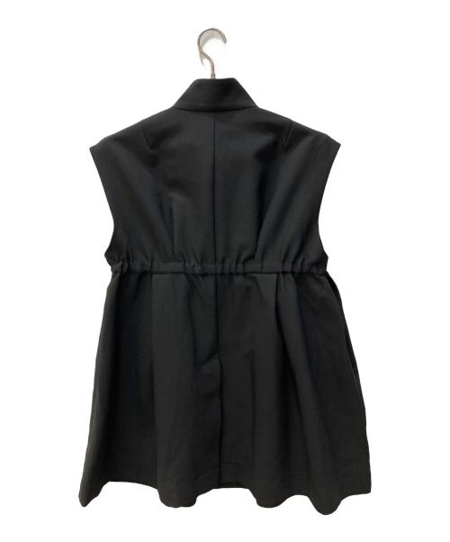 HEREIAM（ヘレイアム）HEREIAM (ヘレイアム) エンパイアベスト ブラック サイズ:2の古着・服飾アイテム