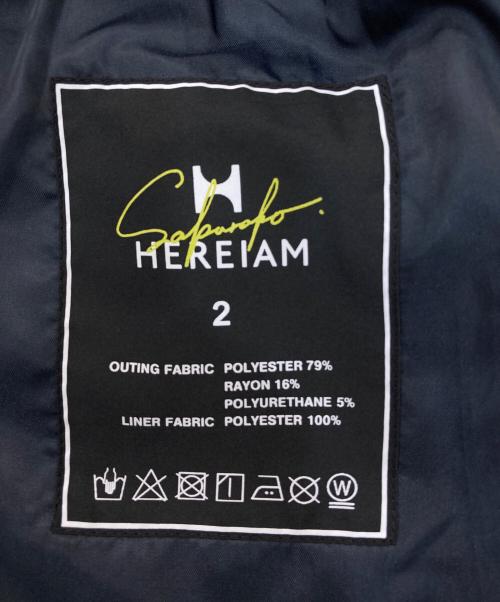 HEREIAM（ヘレイアム）HEREIAM (ヘレイアム) エンパイアベスト ブラック サイズ:2の古着・服飾アイテム