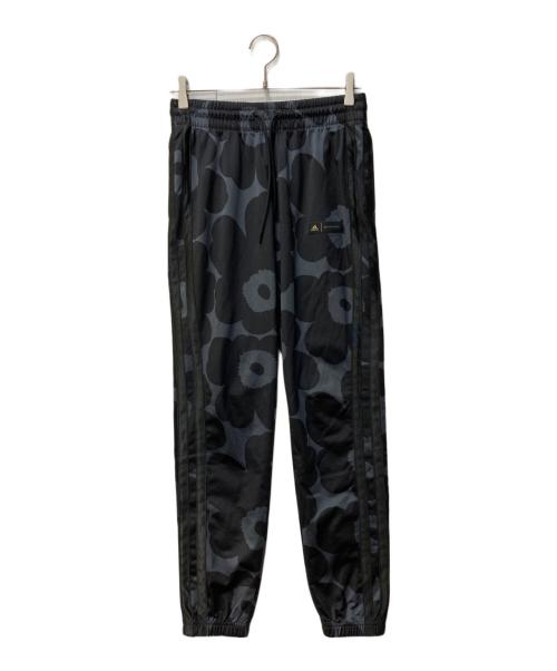 adidas（アディダス）adidas (アディダス) marimekko (マリメッコ) トラックパンツ ブラック サイズ:XSの古着・服飾アイテム