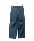 IRENEアイレネ）の古着「ウールスラックス」｜グリーン