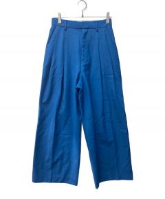 中古・古着通販】DANTON (ダントン) ベイカーパンツ ブルー サイズ:42
