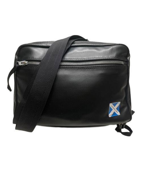 LUGGAGE LABEL（ラゲッジ レーベル）LUGGAGE LABEL (ラゲッジ レーベル) ショルダーバッグ ブラックの古着・服飾アイテム