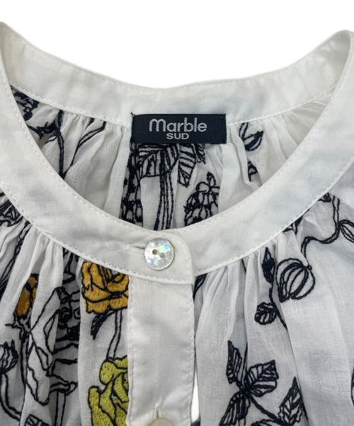 Marble SUD（マーブルシュッド）Marble SUD (マーブルシュッド) Field Tunic ホワイト サイズ:サイズ表記無しの古着・服飾アイテム