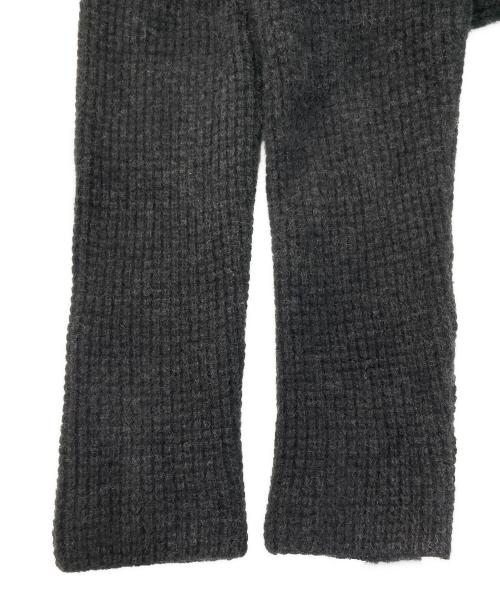 evam eva（エヴァムエヴァ）evam eva (エヴァムエヴァ) WOOL FOX SHORT ROBE グレー サイズ:サイズ表記無しの古着・服飾アイテム