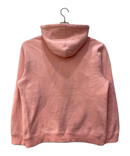 stussy（ステューシー）stussy (ステューシー) ロゴパーカー ピンク サイズ:Lの古着・服飾アイテム