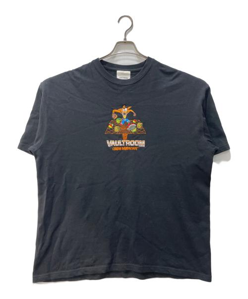 vault room（ボルトルーム）VAULT ROOM (ボルトルーム) Crash Ban Dicoot Tee ブラック サイズ:XLの古着・服飾アイテム