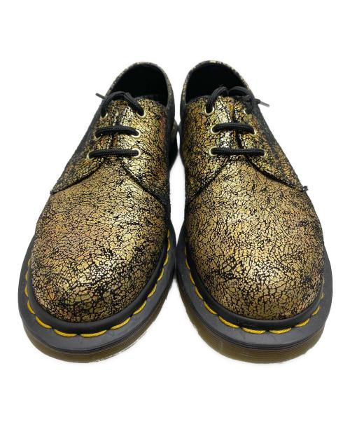 Dr.Martens（ドクターマーチン）Dr.Martens (ドクターマーチン) 3ホールシューズ ゴールド サイズ:UK：4の古着・服飾アイテム