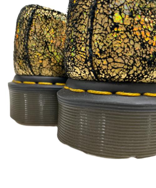 Dr.Martens（ドクターマーチン）Dr.Martens (ドクターマーチン) 3ホールシューズ ゴールド サイズ:UK：4の古着・服飾アイテム