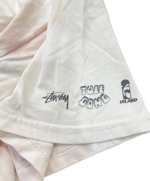 stussy（ステューシー）stussy (ステューシー) プリントTシャツ ホワイト サイズ:Sの古着・服飾アイテム