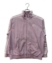 adidas（アディダス）の古着「ナイロントラックジャケット」｜ピンク