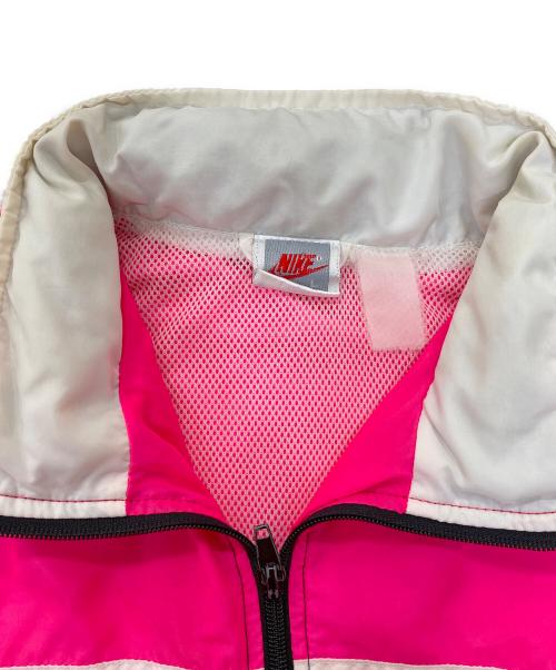 NIKE（ナイキ）NIKE (ナイキ) ナイロンジャケット ピンク サイズ:Lの古着・服飾アイテム