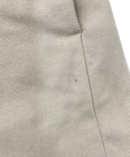YAECA（ヤエカ）YAECA (ヤエカ) ワイドテーパードチノ ベージュ サイズ:32の古着・服飾アイテム