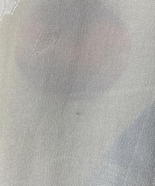 MAKANA LEI（マカナレイ）MAKANA LEI (マカナレイ) 和柄シルクシャツ ベージュ サイズ:Lの古着・服飾アイテム