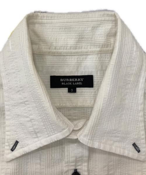 BURBERRY BLACK LABEL（バーバリーブラックレーベル）BURBERRY BLACK LABEL (バーバリーブラックレーベル) ボタンダウンシャツ ホワイト サイズ:SIZE 3の古着・服飾アイテム