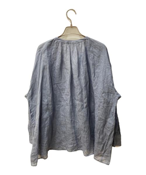 COLLAGE（コラージュ）COLLAGE (コラージュ) コラージュガリャルダガランテ ラミー2WAYシアーブラウス スカイブルー サイズ:Freeの古着・服飾アイテム