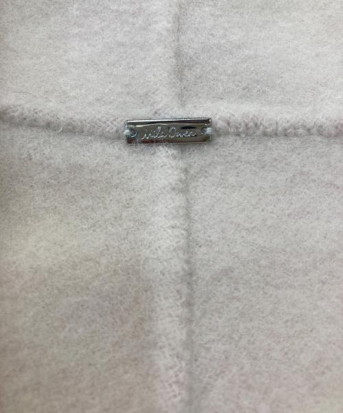 Mila Owen（ミラオーウェン）Mila Owen (ミラオーウェン) 接結ハーフ丈Aラインコート ピンク サイズ:Freeの古着・服飾アイテム