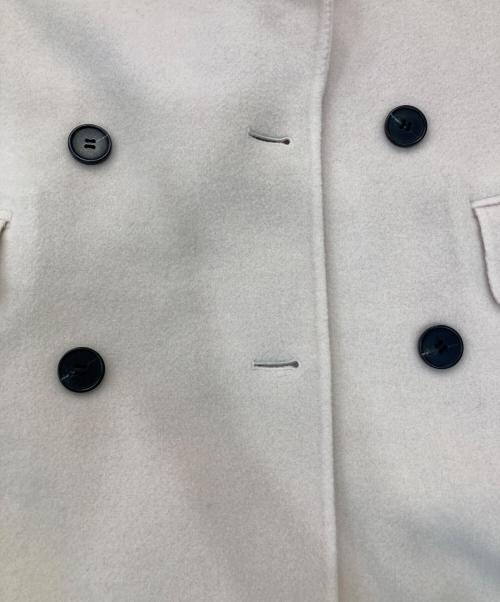 Mila Owen（ミラオーウェン）Mila Owen (ミラオーウェン) 接結ハーフ丈Aラインコート ピンク サイズ:Freeの古着・服飾アイテム