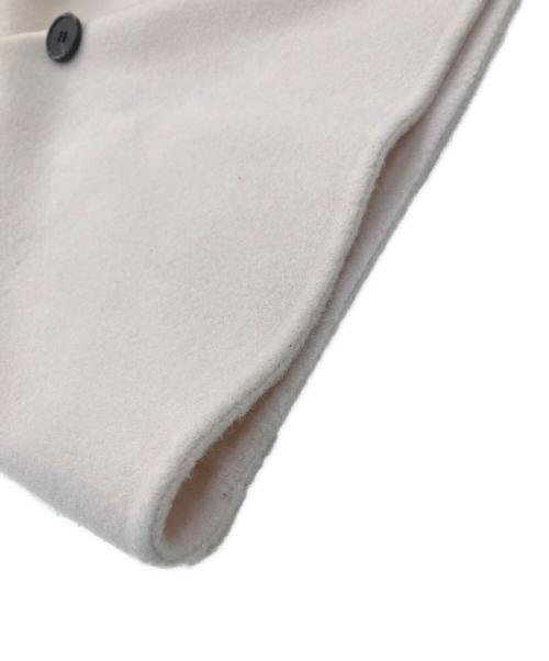 Mila Owen（ミラオーウェン）Mila Owen (ミラオーウェン) 接結ハーフ丈Aラインコート ピンク サイズ:Freeの古着・服飾アイテム