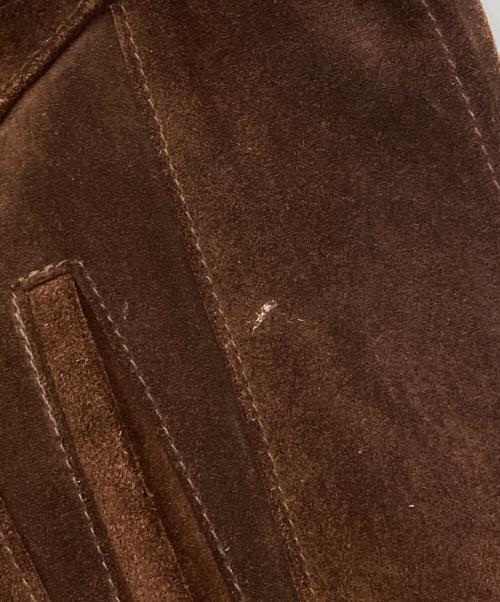 Schott（ショット）Schott (ショット) 3rdスウェードトラッカージャケット ブラウン サイズ:	SIZE 40の古着・服飾アイテム