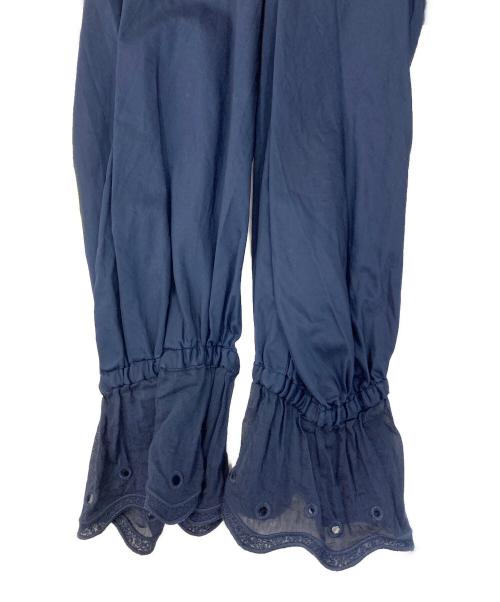 ANAYI（アナイ）ANAYI (アナイ) フリルブラウス ネイビー サイズ:36の古着・服飾アイテム