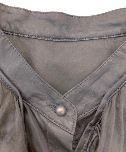 ANAYI（アナイ）ANAYI (アナイ) フリルブラウス ネイビー サイズ:36の古着・服飾アイテム