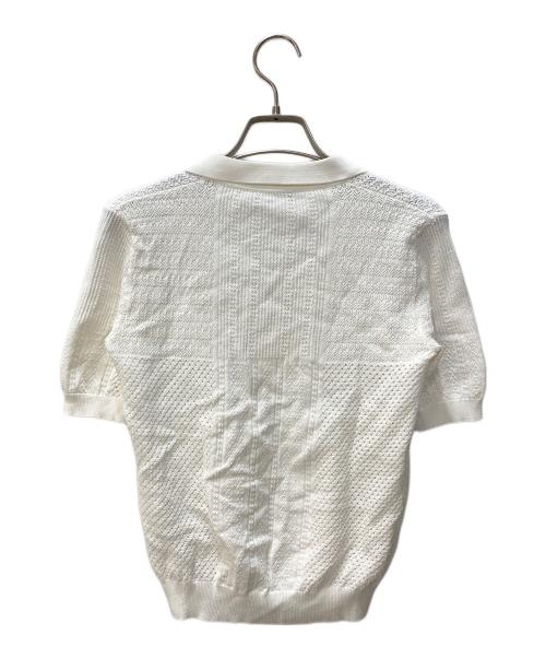 ROBERTO COLLINA（ロベルトコリーナ）ROBERTO COLLINA (ロベルトコリーナ) 半袖ニット ホワイト サイズ:Ｍの古着・服飾アイテム