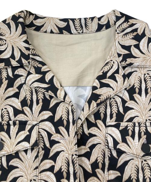 GRACE CLASS（グレースクラス）GRACE CLASS (グレースクラス) パームモチーフシャツワンピース ブラック サイズ:36の古着・服飾アイテム