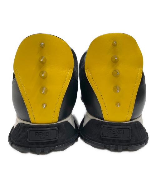 FENDI（フェンディ）FENDI (フェンディ) モンスターバグズアイ スニーカー ブラック サイズ:8の古着・服飾アイテム