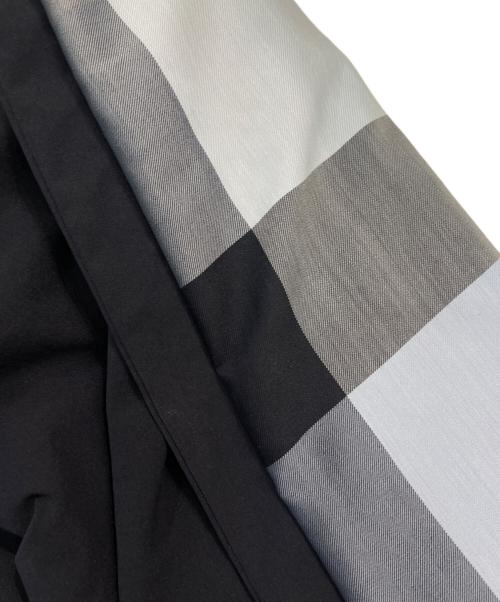 BLUE LABEL CRESTBRIDGE（ブルーレーベルクレストブリッジ）BLUE LABEL CRESTBRIDGE (ブルーレーベルクレストブリッジ) ライトウェザーコットンライクドレス ネイビー サイズ:36の古着・服飾アイテム