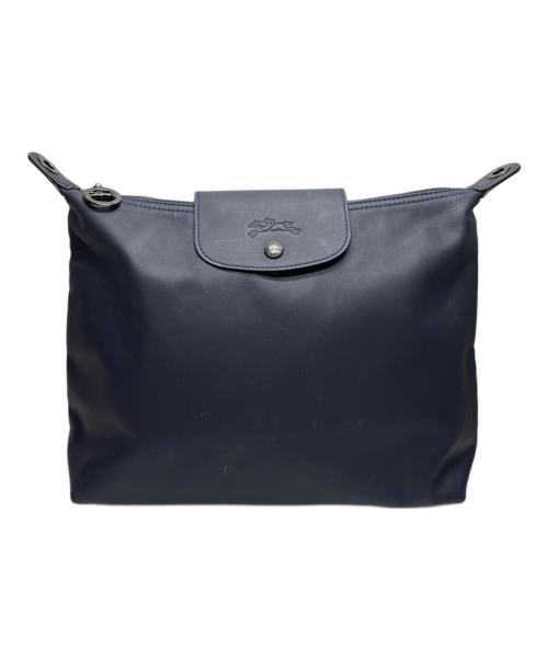 LONGCHAMP（ロンシャン）LONGCHAMP (ロンシャン) ル プリアージュ エクストラ M ショルダーバッグ ネイビーの古着・服飾アイテム