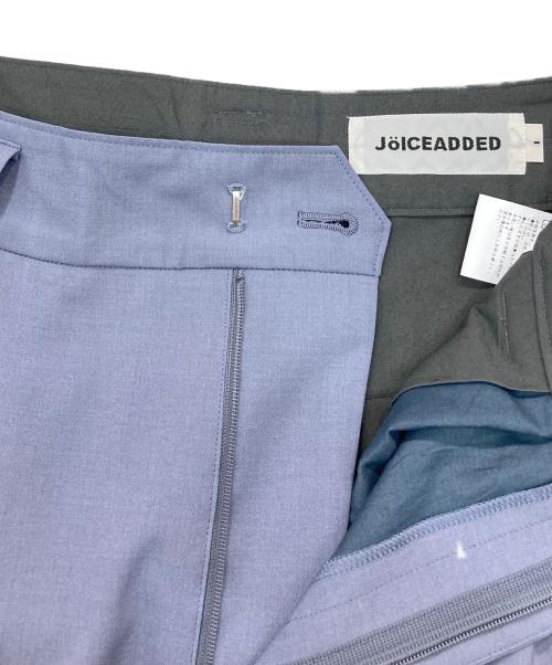 joiceadedd（ジョイスアディッド）JOICEADEDD (ジョイスアディッド) Tropical Suiting wide pants スカイブルー サイズ:1の古着・服飾アイテム