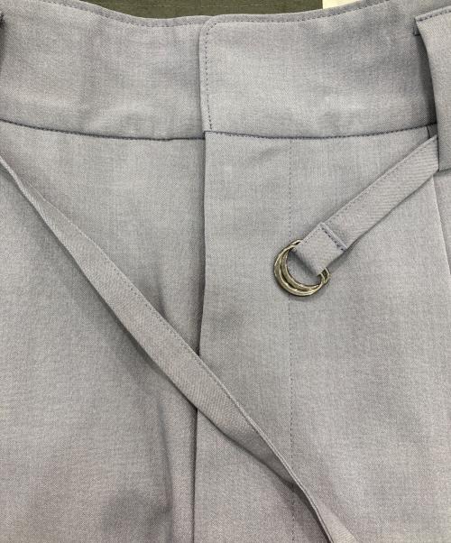 joiceadedd（ジョイスアディッド）JOICEADEDD (ジョイスアディッド) Tropical Suiting wide pants スカイブルー サイズ:1の古着・服飾アイテム