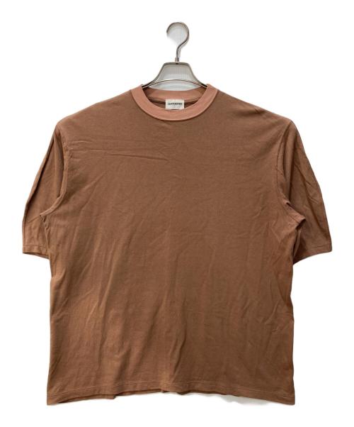 joiceadedd（ジョイスアディッド）joiceadedd (ジョイスアディッド) Seamless T-shirt ブラウン サイズ:サイズ表記無しの古着・服飾アイテム