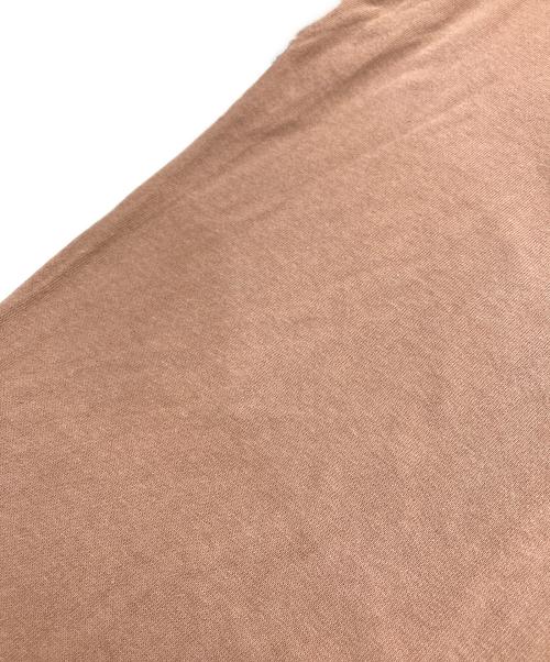 joiceadedd（ジョイスアディッド）joiceadedd (ジョイスアディッド) Seamless T-shirt ブラウン サイズ:サイズ表記無しの古着・服飾アイテム