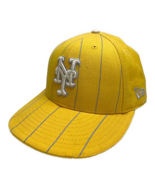 stussy（ステューシー）stussy (ステューシー) New Era (ニューエラ) キャップ イエロー サイズ:7 1/2の古着・服飾アイテム
