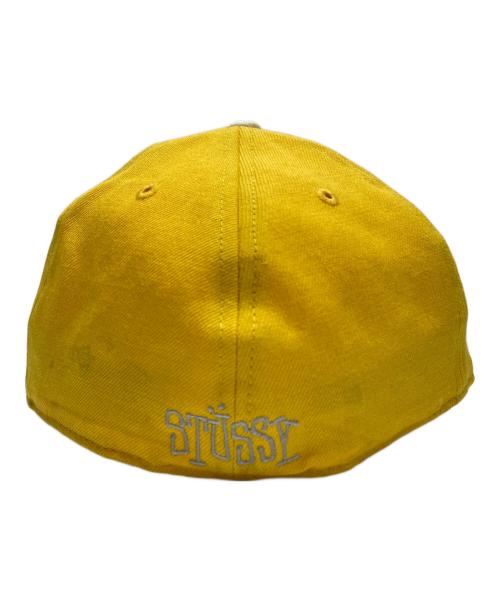 stussy（ステューシー）stussy (ステューシー) New Era (ニューエラ) キャップ イエロー サイズ:7 1/2の古着・服飾アイテム